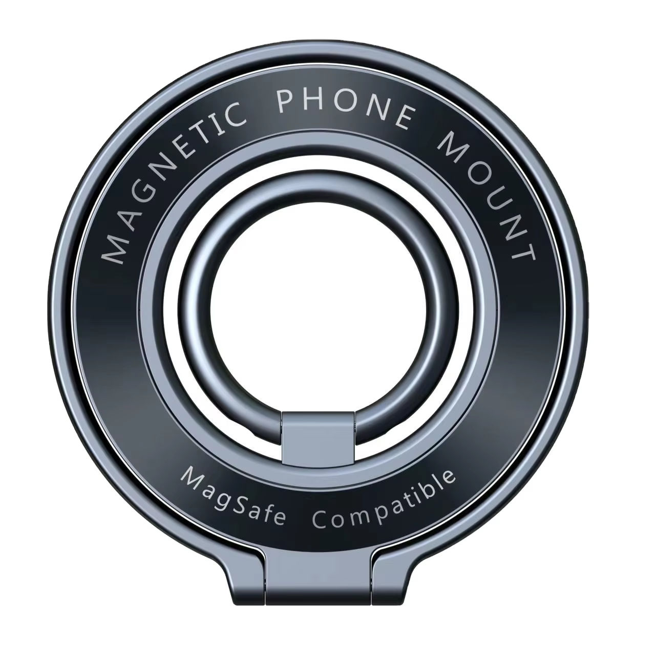 Magnetic Phone Grip 360 Rotating Two-Sided Magnet Ultra-Stable Hold Compatible iPhone 17/16/15 Pro Max