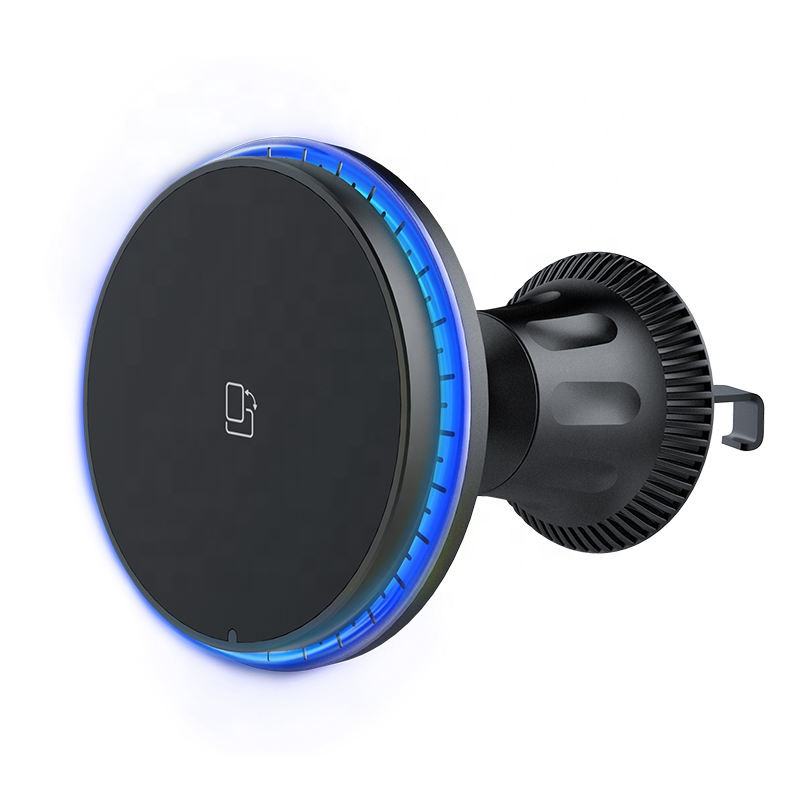 OEM ODM 15W Magnetic Car Mount Charger Phone Holder for Phone Fast Car Wireless Charger