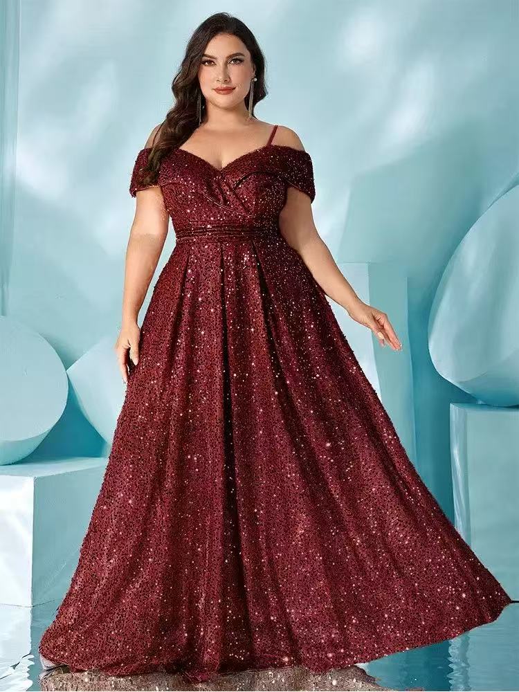   Elegant  European and American  Style Evening Gown for  Women - Sexy Dress  3