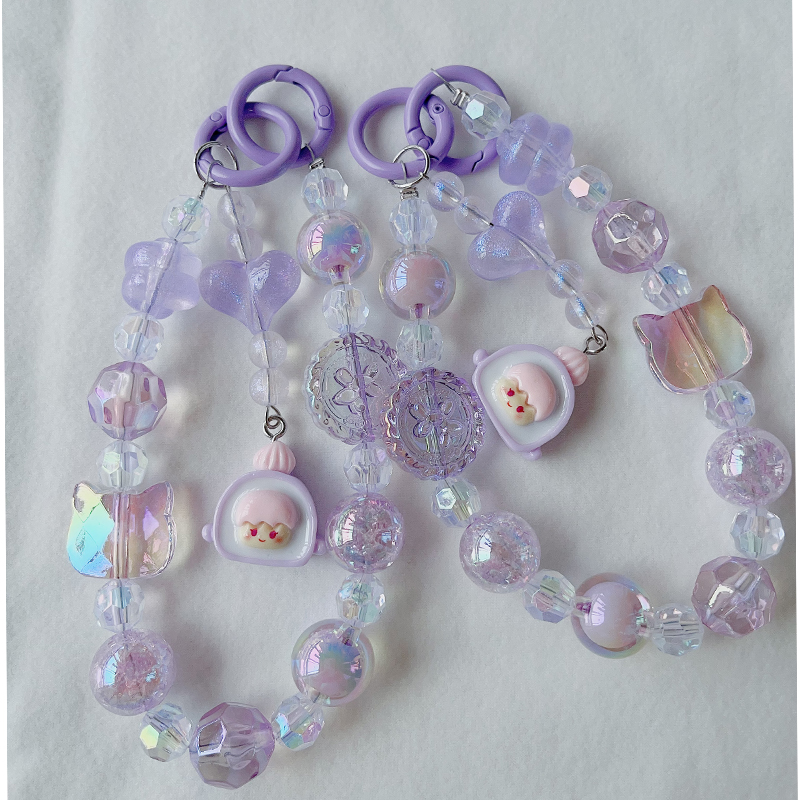 Purple Color Cartoon Duomei Phone Charm 