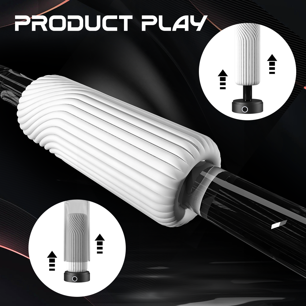 TPE Penis Stimulation Electric Male Masturbation Cup