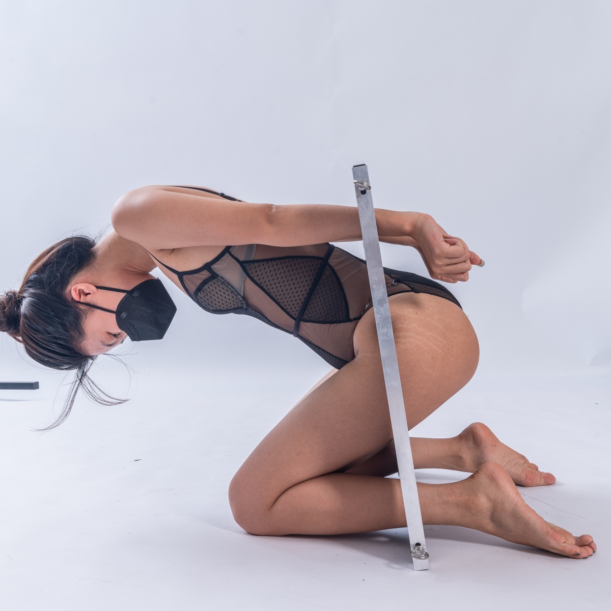 Forced Fixed Restraint Hip Locker Flirting Bondage Handcuffs Flail Tying Tying Sex Tools