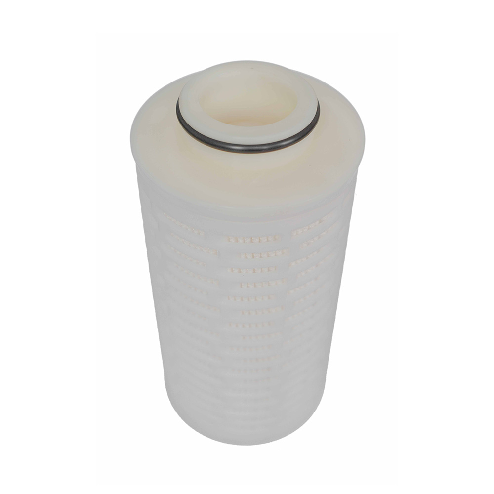 Folded filter cartridge