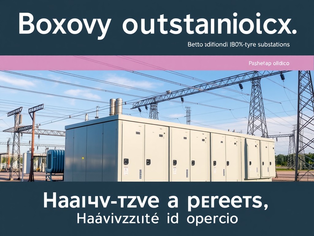 Development History and Trending Topics of Box-type Substations