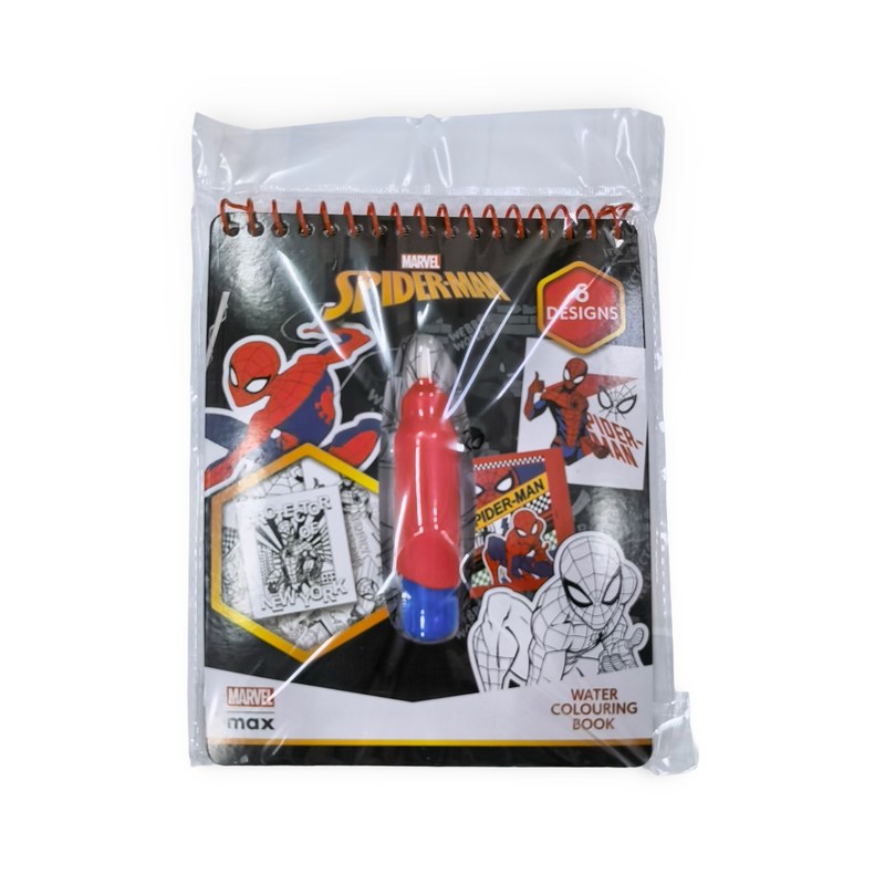 Custom Superhero Water Coloring and Activity Book