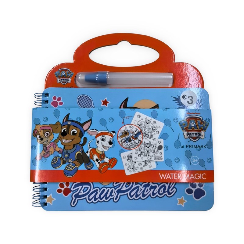 Custom Puppy Theme Water Magic Coloring Book