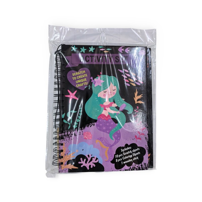 Custom Unicorn Creative Activity Book for Kids