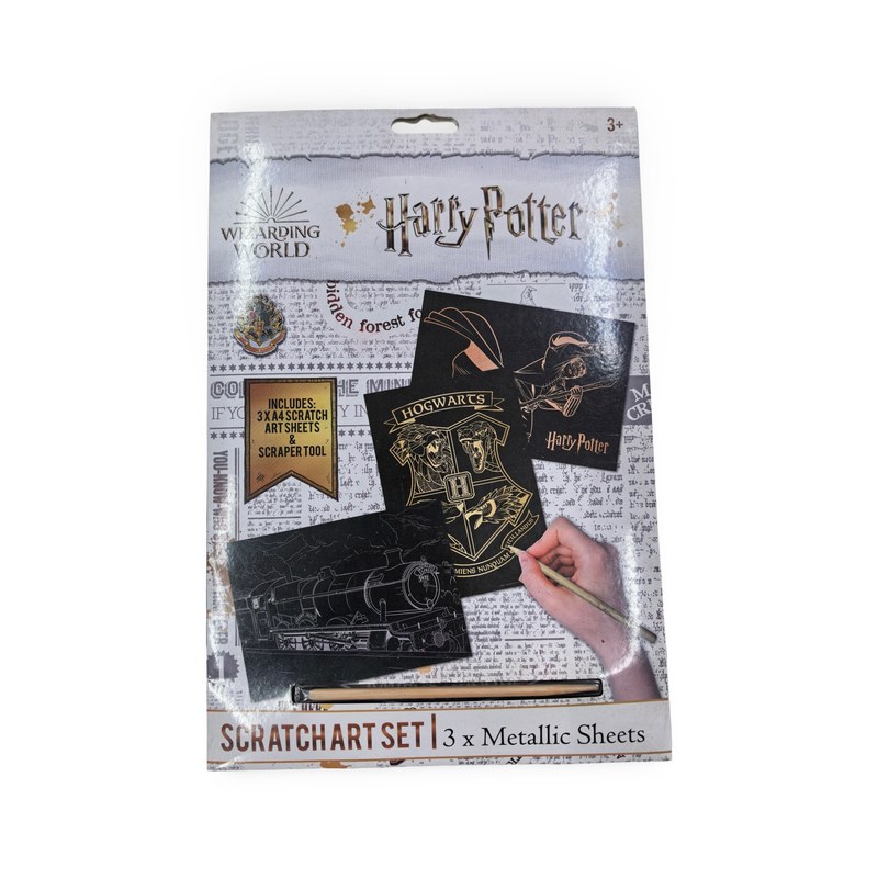 Custom Magic World Scratch Art Set