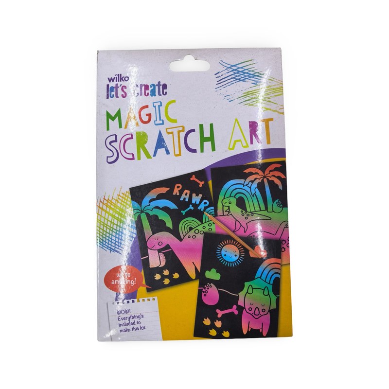 Custom Magic Scratch Art Kit for Kids