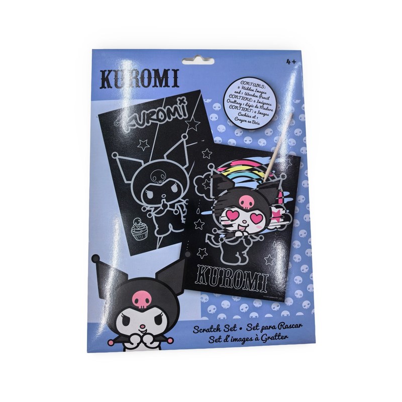 Custom Character Scratch Art Activity Set