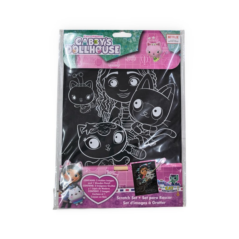 Custom Kids Character Scratch Art Set