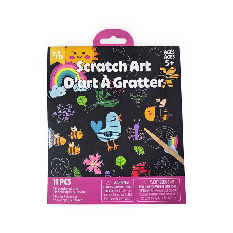 Custom Scratch Art Decorate and Create Kit