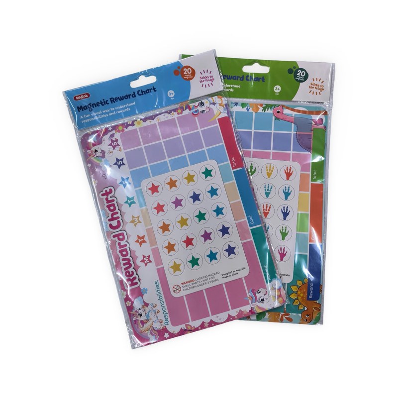 Custom Magnetic Reward Chart Sticker Set