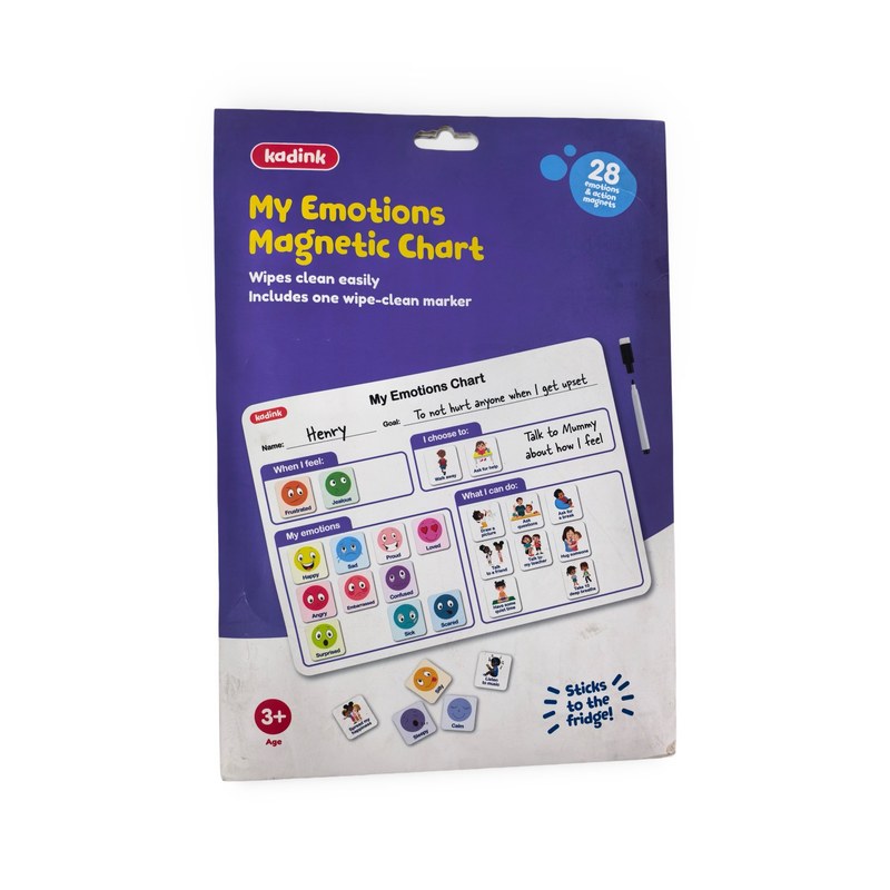 Custom Emotions Learning Magnetic Chart