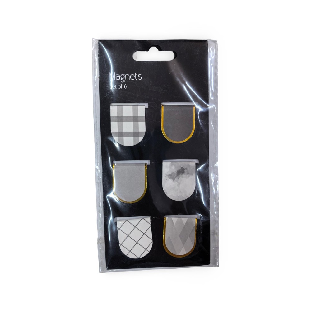 Custom Patterned Magnetic Bookmark Set