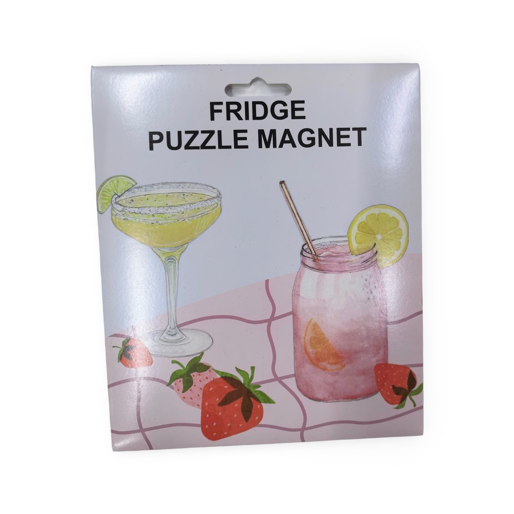 Custom Fridge Puzzle Magnet Drink Theme