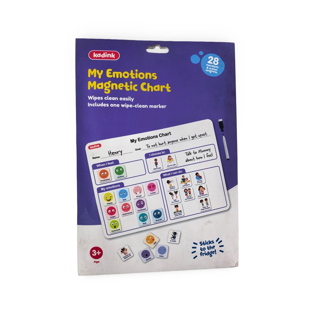 Custom Emotions Learning Magnetic Chart